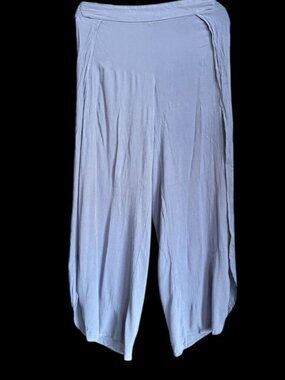 Mudd Blue Wide-Leg Wrap Pants - Size SMALL
